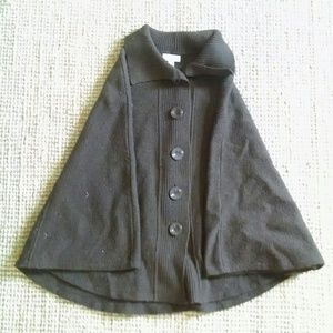 100% heavy wool cape